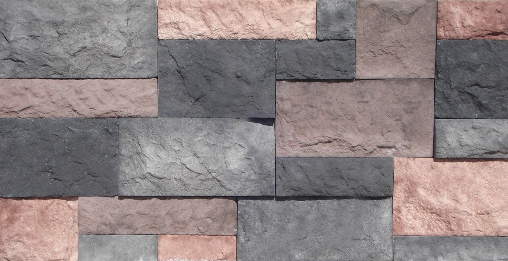 Castle Stone Pink Black Mix
