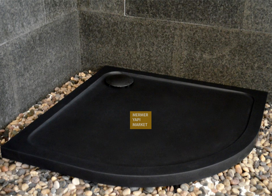 Basalt Shower Tray - Oval