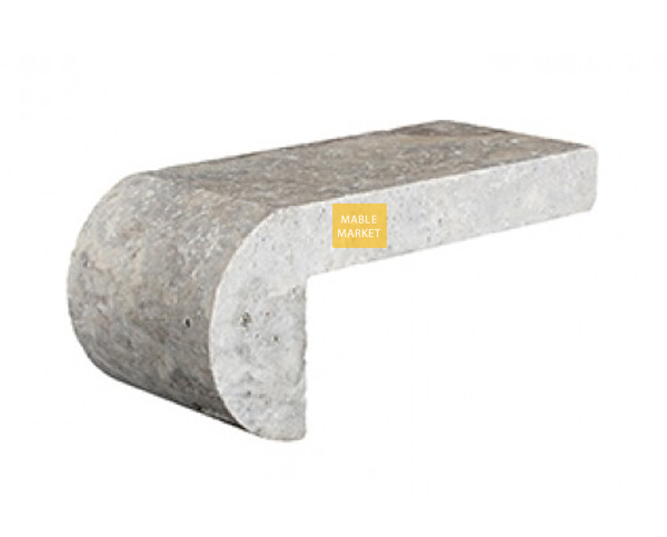 Travertino plateado Tumbled Pool Edge Stones