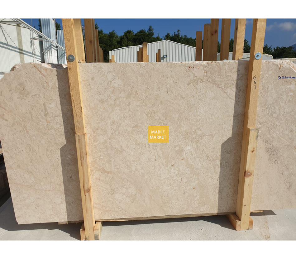 Dalles de marbre beige Sivrihisar