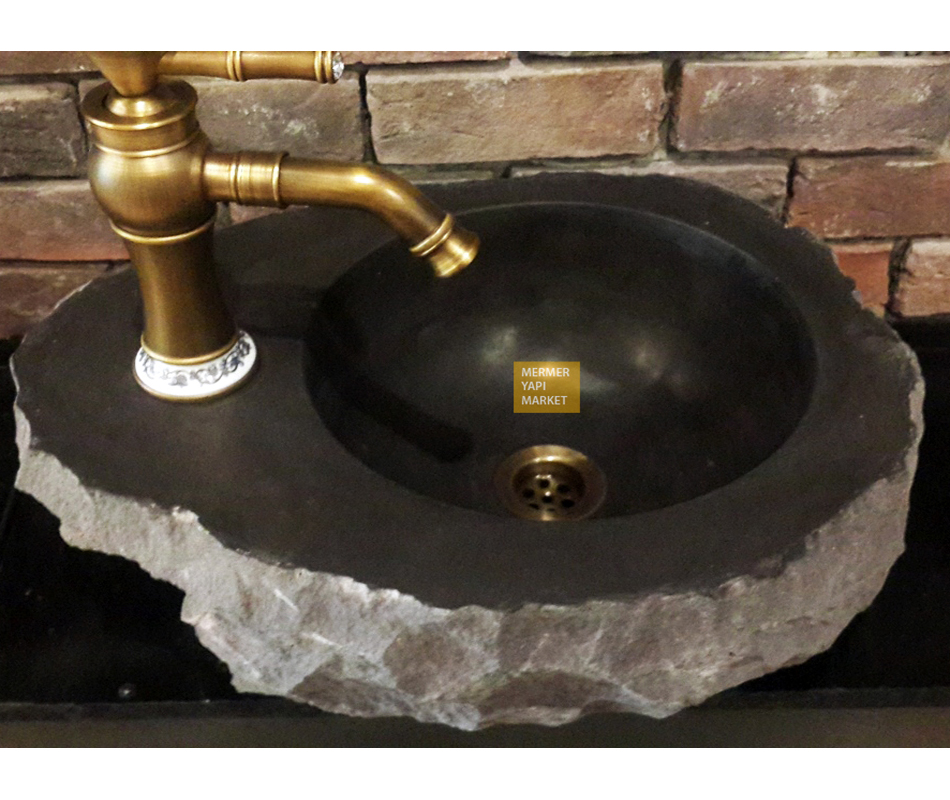 Basalt Sink Split Face