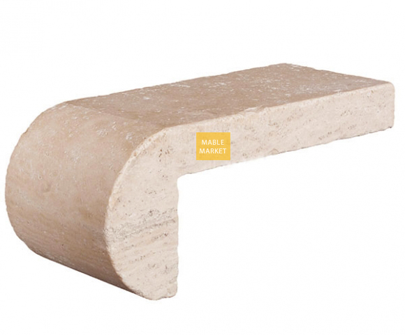 Travertine Tumbled Tepi Stones kolam renang