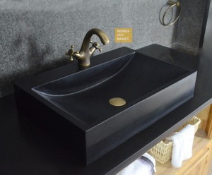 Umywalka Black Square