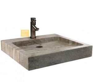 Silver Marble Washbasin