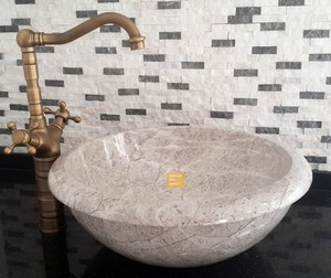 Silver Marble Washbasin