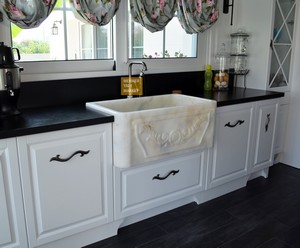 Bodas marmer Dapur tilelep