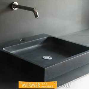 Basalt Square Wash Basin