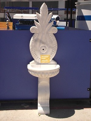 White Marble Fountain