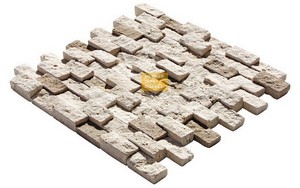 Tutbled Light Noce Travertine Mix