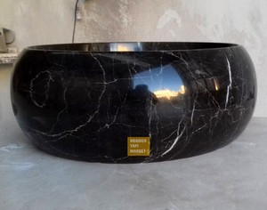 Lavabo Oval Negro Toros