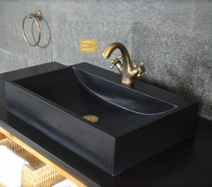 Black Square Wash Basin