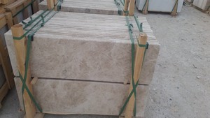 Light Emperador Marble Stair - Riser Included