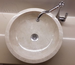 Beige Marble Washbasin