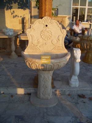 Travertine Fountain