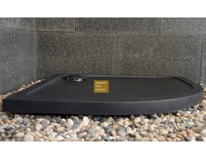 Basalt Shower Tray - Oval