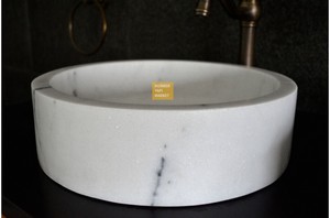 White Marble Wash Basin