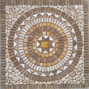 Noce White Marble Mix - Medalion