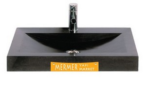 Square Wash Basin Black