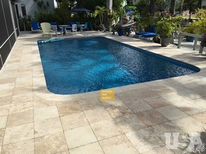 Travertine Tumbled Flooring Tiles Flooring