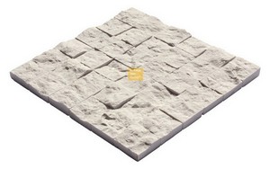 Light Beige Split Face Mosaic