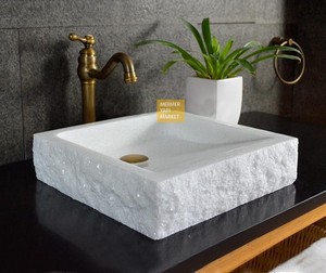 Muğla White Wash Basin Outside