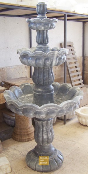 Фонтанът на Afyon Grey Marble
