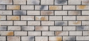Straight Brick White Mix