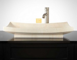 Beige Marble Wash Basin - Sprint