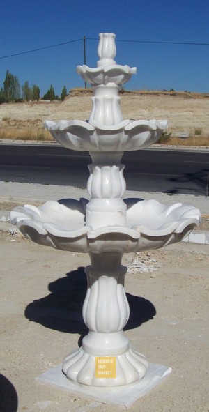 Мраморен фонтан Afyon White
