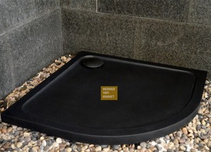 Basalt Shower Tray - Oval