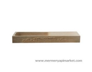 Square Washbasin Patterned