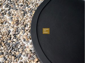 Basalt Shower Tray - Oval