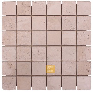 5x5 Aged Travertine