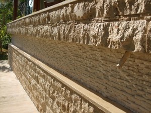 Travertin 20x Free Length Split Face Mosaic