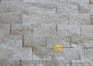 Light Beige Split Face Mozaika Marble-no file