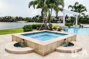 Travertine Tumbled Flooring Kotak Flooring