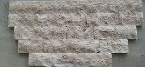 Travertine Stone Travertine Split Face Mosaic - 7.5x15cm