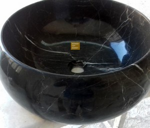 Lavabo Oval Negro Toros