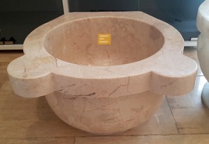 Beige Marble Hammam Sink
