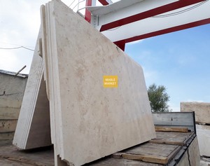 Travertine Slabs Crosscut Honed - Unfilled