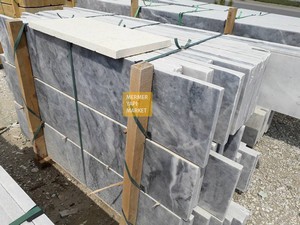Afyon Gray Marble Stair - Riser enthalten