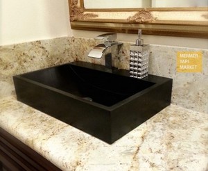 Umywalka Black Square