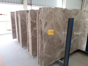 Light Emperador Marble Handrail - 2 cm debelina