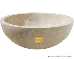 Beige Marble Washbasin