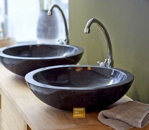 Umywalka Aksehir Black Marble