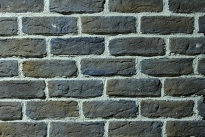 Tumbled mursten røget farve