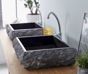 Basalt Black Outside Sink