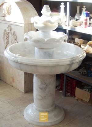Фонтанът на Afyon Grey Marble