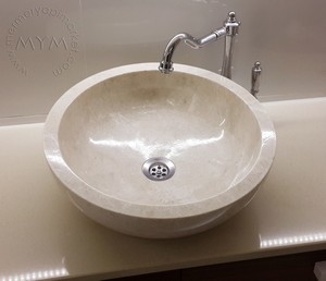 Bež Marmor umivalnik