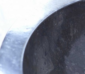 Basalt Black Scratch Blast Sink